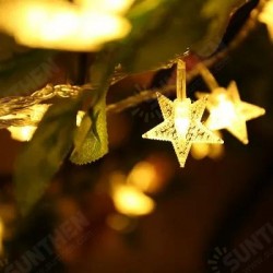 DSL-6 Gardening 5M 40LED String Light Star Shape Holiday Garden Party Wedding Decoration DSL-6 Gardening 5M 40LED String Light Star Shape Holiday Garden Party Wedding Decoration