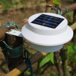 Garden 3 LED Solar Power Fence Gutter Light Super Bright Outdoor Yard Aisle Panel Lamp Garden 3 LED Solar Power Fence Gutter Light Super Bright Outdoor Yard Aisle Panel Lamp