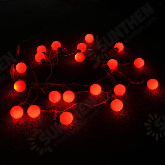 CSL-3 Halloween Light Gardening 5M 20 LED String Light Blub Shape Holiday Garden Party Wedding Decoration