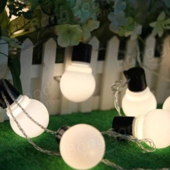 CSL-3 Halloween Light Gardening 5M 20 LED String Light Blub Shape Holiday Garden Party Wedding Decoration