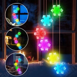 LED Colour Changing Hanging Wind Chimes Solar Powered Ball Lights Garden Outdoor LED Colour Changing Hanging Wind Chimes Solar Powered Ball Lights Garden Outdoor