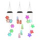 LED Colour Changing Hanging Wind Chimes Solar Powered Ball Lights Garden Outdoor