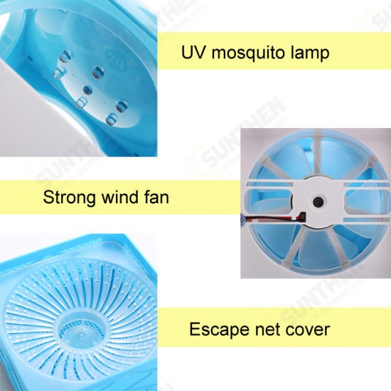 LED Electric Fly Bug Zapper Mosquito Insect Killer Trap Lamp Light Pest Mosquito Dispeller