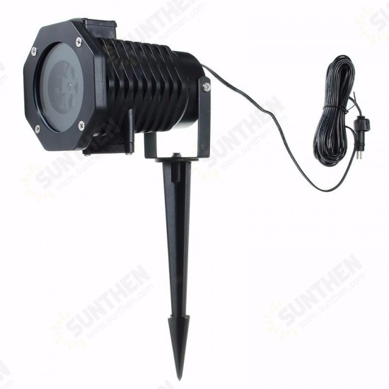 LED Garden Decorative Light Landscape Lighting with 10 Exclusive Design Slides and Remote Control