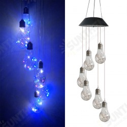 LED Light Solar Light Wind Chime Color Changing Garden Copper Bulb LED Light Solar Light Wind Chime Color Changing Garden Copper Bulb
