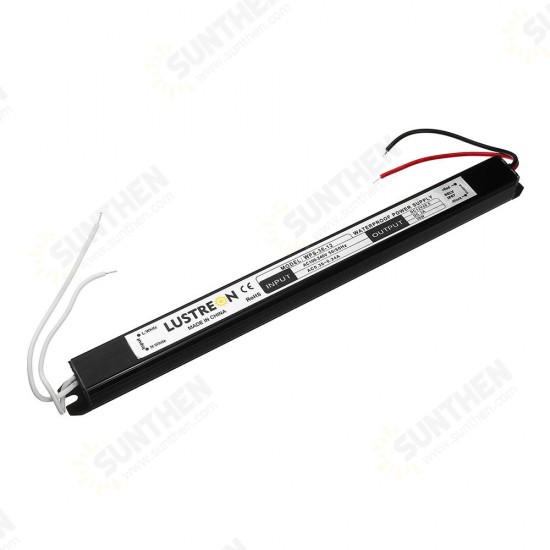 12W 25W 36W 48W 60W AC100-240V to DC12V IP67 LED Driver Power Supply Lighting Transformer