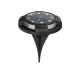 Outdoor Solar Powered Ground Light IP67 Waterproof Landscape Lighting for Pathway Garden Yard Walkway Pool