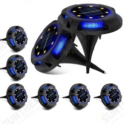 Outdoor Solar Powered Ground Light IP67 Waterproof Landscape Lighting for Pathway Garden Yard Walkway Pool Outdoor Solar Powered Ground Light IP67 Waterproof Landscape Lighting for Pathway Garden Yard Walkway Pool