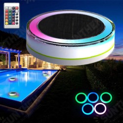 Remote Control Solar Power LED Colorful Swimming Pool Light Garden Waterproof Floating Lamp Remote Control Solar Power LED Colorful Swimming Pool Light Garden Waterproof Floating Lamp