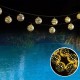 SSL-12 LED 4.8M 20LED Gardening Solar Panel Light Ball Holiday Garden Party Wedding Decoration