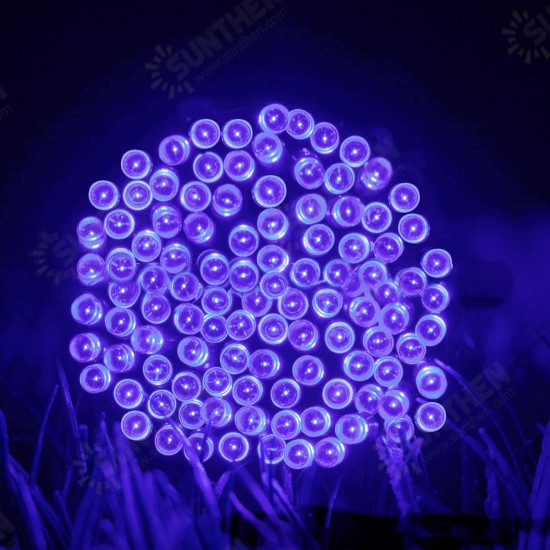 SSL-13 LED 7M 50LED Solar Panel String Light Holiday Garden Christmas Wedding Decoration