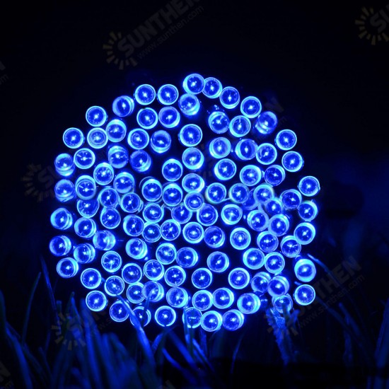 SSL-13 LED 7M 50LED Solar Panel String Light Holiday Garden Christmas Wedding Decoration