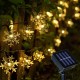 Snowflake String Lights Snow Fairy Garland Decor Solar Power LED for Christmas Tree New Year Room Decoration