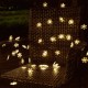 Snowflake String Lights Snow Fairy Garland Decor Solar Power LED for Christmas Tree New Year Room Decoration