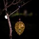 Solar Lantern Hanging Light LED Waterproof Yard Patio Garden Lamp Decor Outdoor