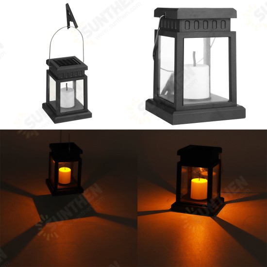 Solar Lantern Hanging Light LED Yard Outdoor Patio Garden Lamp Waterproof Decor