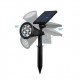 Solar Lights Outdoor 7 LED Solar Outdoor Color Changing Wall Light 180° Adjustable Garden Light