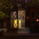 Solar Power Hanging Lantern LED Lamp Retro Style Light Outdoor/Indoor for Garden Christmas Decorations