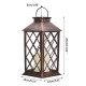 Solar Power Hanging Lantern LED Lamp Retro Style Light Outdoor/Indoor for Garden Christmas Decorations