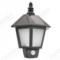 Solar Powered PIR Motion Sensor Wall Lamp Outdoor Patio Garden Lantern Lamp Solar Powered PIR Motion Sensor Wall Lamp Outdoor Patio Garden Lantern Lamp