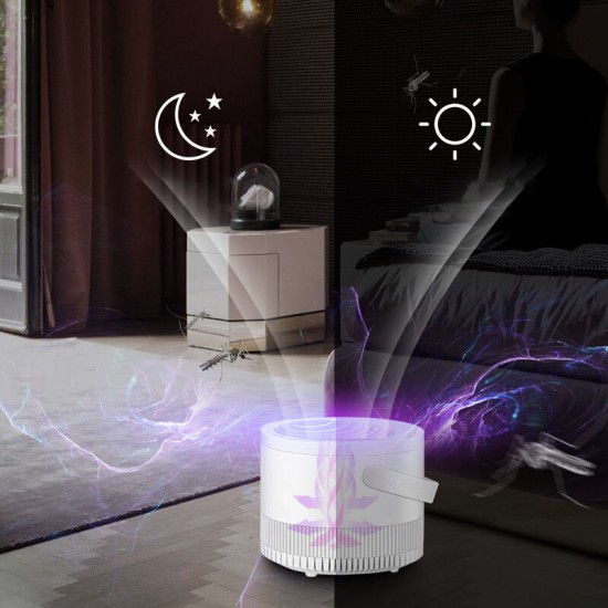 VH 705 USB Powered LED Mosquito Killer Lamp Indoor Mosquito Repellent UV Light Insect Killer Control Trap Lamp for Bedroom