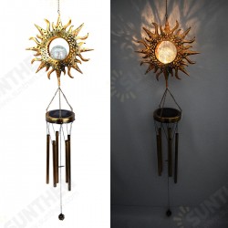 Wind Bell LED Solar Powered Lamp Home Outdoor Indoor Decor Gift Moon Sun Star Wind Bell LED Solar Powered Lamp Home Outdoor Indoor Decor Gift Moon Sun Star