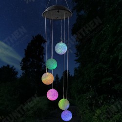 Wind Chime Light Solar Powered Color Changing Outdoor Home Garden Tree Decor LED Wind Chime Light Solar Powered Color Changing Outdoor Home Garden Tree Decor LED