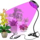 1/2/3 Head Plant Grow Light Head LED Lamp Hydroponics Greenhouse Garden 360° Flexible Indoor Dimmable