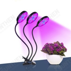 1/2/3 Head Plant Grow Light Head LED Lamp Hydroponics Greenhouse Garden 360° Flexible Indoor Dimmable 1/2/3 Head Plant Grow Light Head LED Lamp Hydroponics Greenhouse Garden 360° Flexible Indoor Dimmable