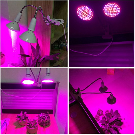 15W 20W 26W E27 LED Bulb Grow Light for Indoor Flower Plant Growth Seedling US Plug AC85-265V