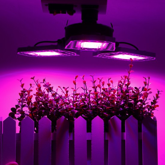 216/297 LED Grow Light Foldable Red and Blue Light for Nursery Supplement Light E27 Waterproof Plant Growth Light