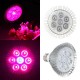 21W E27 Red + Blue LED Plant Grow Light Lamp Flower Hydroponic Globe Bulb 85-265V