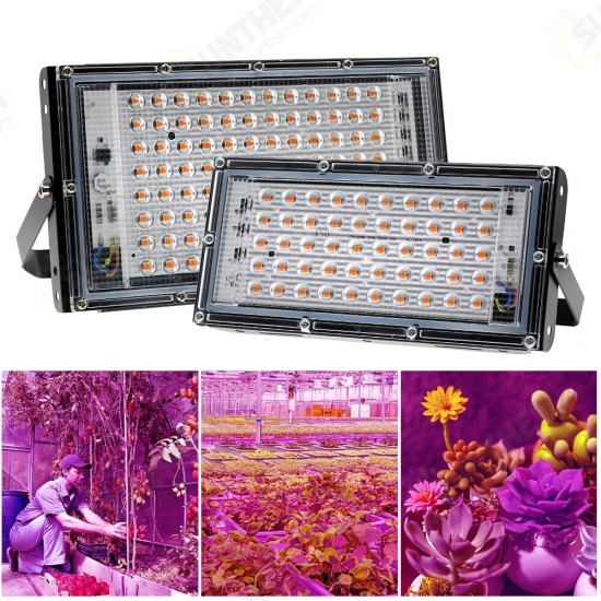 220V LED Grow Light Phytolamp Plants Full Spectrum LED Floodlight Flowers Seedlings Plant Growing Phyto Lamp