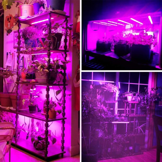 30/50cm LED Grow light Full Spectrum Indoor Plant lamp Tube Bulb Bar light For Plant Flower Vegetable Growing Succulents Indoor Greenhouse Hydroponics