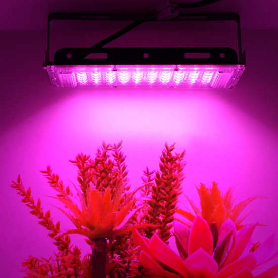 50/96LED Grow Light Full Spectrum Greenhouse Plant Vegetable Flower Hydroponics IP65 Waterproof Lamp