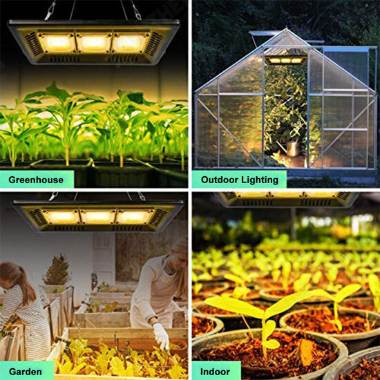 800W Waterproof Led Grow Light, Sunlike Full Spectrum Grow Lights