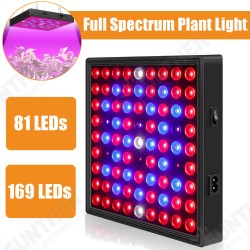 AC110-240V LED Grow Light Full Spectrum Plant Lamp For Indoor Hydroponic Veg Flowers AC110-240V LED Grow Light Full Spectrum Plant Lamp For Indoor Hydroponic Veg Flowers
