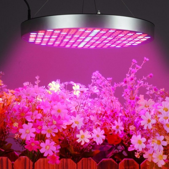 AC85-265V 35W UFO 250LED Grow Light Full Spectrum Growing Lamp for Indoor Plants Flower Seeding Hydroponic Greenhouse