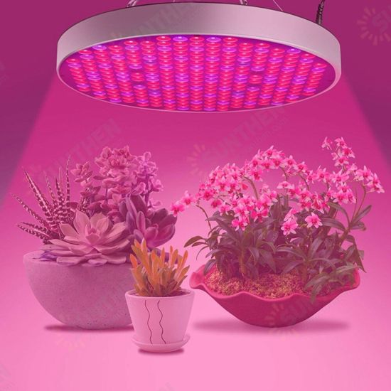 AC85-265V 35W UFO 250LED Grow Light Full Spectrum Growing Lamp for Indoor Plants Flower Seeding Hydroponic Greenhouse