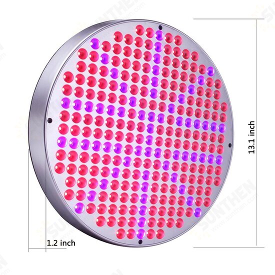 AC85-265V 35W UFO 250LED Grow Light Full Spectrum Growing Lamp for Indoor Plants Flower Seeding Hydroponic Greenhouse