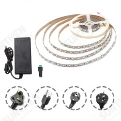 DC12V 5M Non-waterproof SMD5050 R:B 3:1 Grow LED Strip Light + 5A Power Adapter + Female Connector DC12V 5M Non-waterproof SMD5050 R:B 3:1 Grow LED Strip Light + 5A Power Adapter + Female Connector
