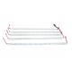 DC12V 5PCS 50CM Waterproof SMD5050 Red:Blue 5:1 36LED Strip Plant Garden Grow Light+5A Power Adapter