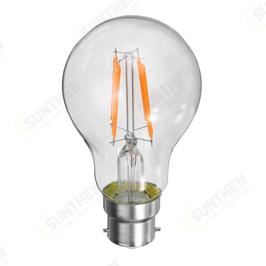 E27 B22 4W A60 COB Non-Dimmable LED Grow Light Bulb for Plant Hydroponic Greenhouse AC85-265V