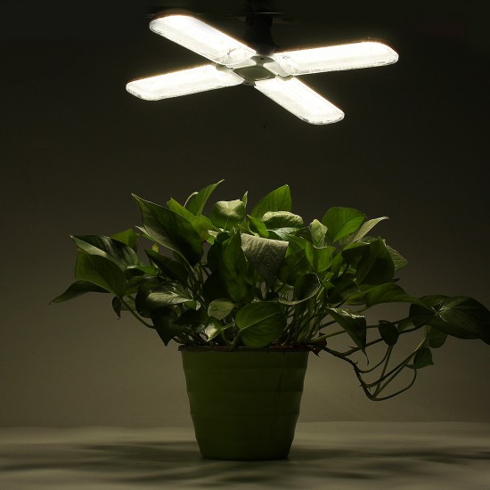 E27 Deformable LED Grow Light Full Spectrum Growing Lamp for Plant Hydroponics