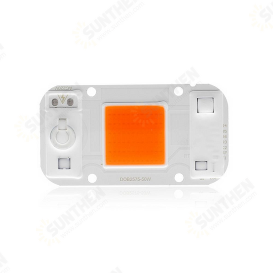 20W 30W 50W Full Spectrum COB LED Grow Light Chip DIY For Indoor Plant Hydroponice AC220V