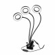 USB 18W 3Heads Clip-on Grow Light Dimmable Timing Plant Lamp for Indoor Flower DC5V