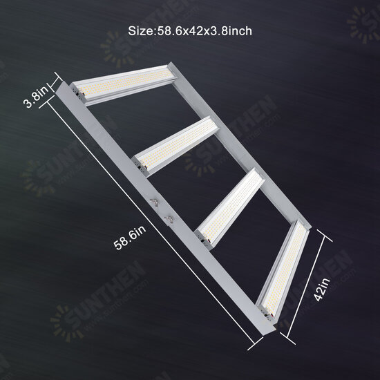 1200W LED Plant Light Growth Light Full Spectrum Splicing Flowering and Fruit Production to Increase