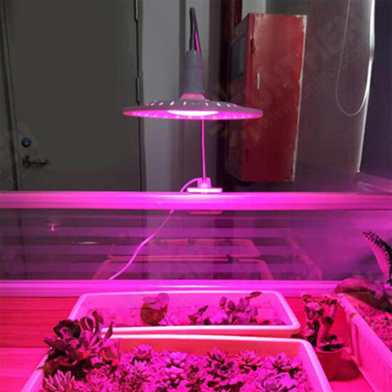 UFO 40w LED Plant Lamp Full Spectrum Cob Plant Growing Table Light Clip Switch Succulent Flower Fill Light Growth Lamp