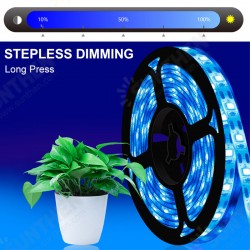 0.5/2/3M IP65 Waterproof LED Grow Light Strip Plant Growing Lamp Touch Control Ice Blue Light 0.5/2/3M IP65 Waterproof LED Grow Light Strip Plant Growing Lamp Touch Control Ice Blue Light