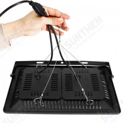 100W Waterproof Full Spectrum LED Grow Light Double Head Hangable COB Plant Lamp 110/220V 100W Waterproof Full Spectrum LED Grow Light Double Head Hangable COB Plant Lamp 110/220V